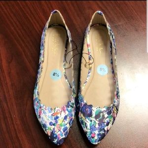 💖Nicole Miller💖 Multicolored Flats NWOT!